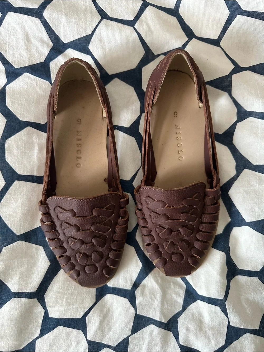Brown Huarache Sandals - Nisolo